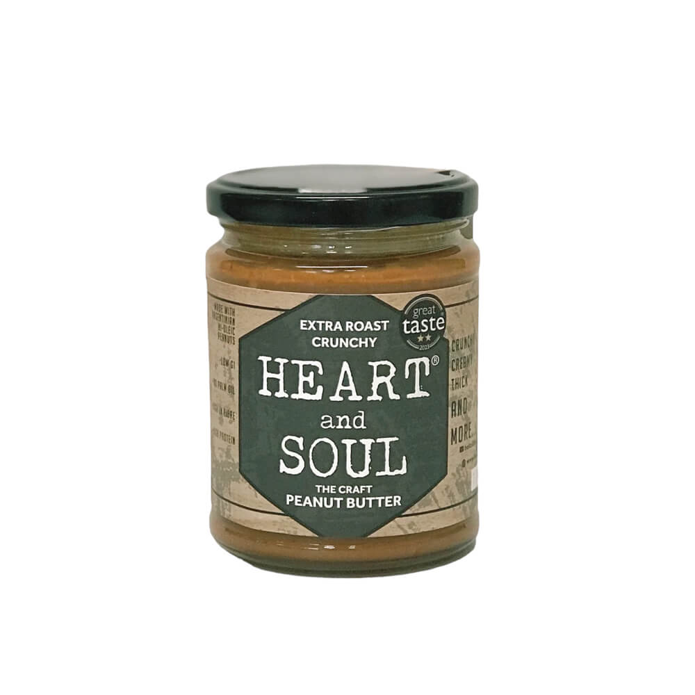 Heart And Soul Extra Roast Crunchy Peanut Butter 280g